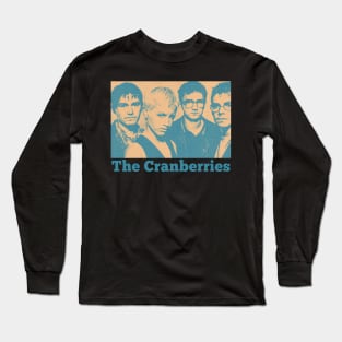 The Cranberries ∆ 90s Aesthetic Fan Art Design Long Sleeve T-Shirt